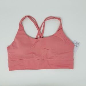 Lululemon energy bra long line all-sport bra. Size 12. Pink. NWT.